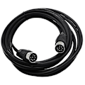 Miniatyrbillede 1 af 5: 8-polet DIN Han til Han Højttaler Audiokabel Adapter til Overvågning, Biler, Computere, TV
