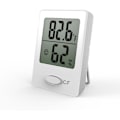 Miniatyrbillede 5 af 5: 2 STK Bærbar Høj Præcision Digitalt Indendørs Hygrometer Temperatur Fugtigheds Termometer (hvid)