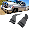 Miniatyrbild 2 av 4: 52 tum LED-ljusramp för biltak, fast montering, passar Dodge Ram 1500 2500 3500 02-09