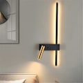 Miniatyrbillede 4 af 5: Justerbar LED Væglampe til Soveværelse Sengelampe Stue Sofa Baggrund Væglampe Lysekrone Belysningsarmatur