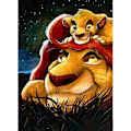 Pikkukuva 1 / 4: 2025 Uusi 5D timanttimaalaus täysi pora, 12\"X16\" Leijonakuningas Simba DIY timanttimaalaus numeroiden mukaan, Rhinest
