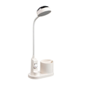 Miniatyrbillede 1 af 5: Børnebordslampe, studielampe med stander, automatisk farveskiftende natlampe, genopladelig og dæmpbar LED læselampe til børn
