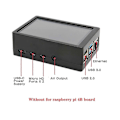 Miniatyrbillede 5 af 5: 3,5 tommer TFT LCD Touch Screen 320X480 opløsning Abs Case+Touchpen til 4. generation 4B/4B+