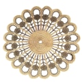 Miniatyrbilde 1 av 5: Nytt brodert dukbord brikke Jul rund bordbrikke kopp pad kaffekrus bryllup te coaster serviett brikke kjøkken EP06 Auburn 26-28cm