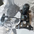 Miniatyrbillede 2 af 5: Kontorstol Hældningskontrolmekanisme Kontor Drejestol Chassis Til Netstol Skrivebordsstol Computerstol Dele 15x22cm