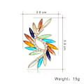 Miniatyrbillede 2 af 5: Brocher Pins Roterende Blomster Brocher Mode Tøj Tilbehør Brocher Unisex Brocher