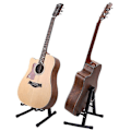 Miniatyrbild 2 av 5: Gitarrställ - Elgitarr, Akustisk gitarr & Basgitarr, Gitarrtillbehör, Hopfällbara Gitarrställ