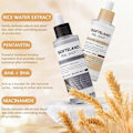 Miniatyrbillede 5 af 5: Peel Shot Glow Rice Ampoule Duo Hvide ris ampul + Sorte ris ampul Blød eksfolierende ansigts- og kropsscrub Døde hudceller, hudormefjerner til alle