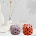 Miniatyrbillede 4 af 5: Lysform, 3D Mini Sofa Lys Silikoneform, DIY Aromaterapi Håndværk Fremstilling Form (85X70mm)