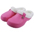 Pikkukuva 1 / 5: Naisten lämpimät sisätossut puutarhakengät pehmeät vedenpitävät plyysitossut pariskunnille Rose Red 39-40(9.4-9.6 inch)