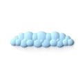 Miniatyrbillede 3 af 5: Cloud Keyboard Håndledsstøtte Blødt Læder Memory Foam Håndledsstøtte Pude for Nem Skrivning Smertelindring