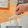Miniatyrbild 3 av 5: 2-pack notklämmor notbladshållare pianonotklämmor notklämmor för piano keyboard stativ