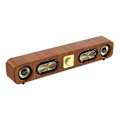 Miniatyrbillede 1 af 5: Træ Bluetooth Højttalere Bærbar Soundbar HiFi Stereo Kort Hjemmecomputer Desktop Trådløs Lyd FM Radio Subwoofer