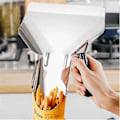 Miniatyrbilde 1 av 3: Tykk Spatel for Pommes Frites, Popcornspatel i Rustfritt Stål, Matpakkespatel-ZZY