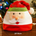 Miniatyrbild 3 av 5: Nya Julhattar Vuxna Barn Kostym Tomte Snögubbe Ren Festivalhatt Ornament För Navidad Nyårspresenter 27 28*40cm