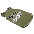 Miniatyrbillede 5 af 5: Blødt bomulds kæledyrstøj søde hunde hvalpe sommer vest moderigtigt tøj (Army Green M)