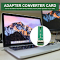 Miniatyrbilde 4 av 5: SSD til M.2 NGFF Adapter Konverteringskort for 2013 2014 2015 Apple Macbook Air Mac Pro SSD