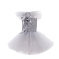 Miniatyrbild 4 av 5: Clowner Barn Flickor Halloween Cosplay Party Kostymer Mesh Prinsessklänning Set Kit 7-8 Years