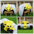 Miniatyrbild 5 av 5: Mini Ratt Kontroller För Racingspel, Gamepad Racing Ratt För Simuleringsspel (silver)
