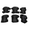 6 st/set Vuxen Skateboard Skyddsutrustning Kit Knäskydd Armbågsskydd Handledsskydd Set