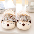 Miniatyrbild 5 av 5: Populär Enhörning Hund Igelkott Söt Plysch Inomhus Varm Vinter Vuxna Hedgehog size 40-41
