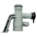 637R 12363 Pool Slange Adapter Justerbar Stempelventil Pool Tilbehør Stempelventil