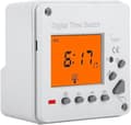 2025 Ny Digital Timer Elektrisk Programmerbar Smart Kontrollbrytare med Bakgrundsbelyst Display