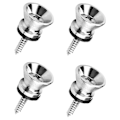 Miniatyrbilde 2 av 5: 10 stk Metall Remknapper Endepinner med Monteringsskruer for Elektrisk Akustisk Gitar, Bass, Ukulele