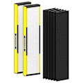 Miniatyrbillede 1 af 5: 2-pak FLT5000 HEPA-erstatningsfilter til Germ Purifier AC5000, AC5000E, AC5250PT, AC5350B, AC5350