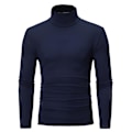Miniatyrbild 4 av 5: Toppar Tröjor Stickad Pullover Långärmad Polotröja Herr Pullover Mjuk Stretchig Stickad Tröja För Höst Vinter Stickade Tröjor Black 2XL