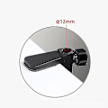 Miniatyrbillede 2 af 3: 2 stk. Justerbar 0-45 mm Arm Skrivebordsklemme Bordlampe Clip Holder Metal Stand - Sort