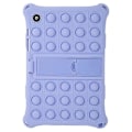 Miniatyrbild 3 av 5: Kompatibel med Galaxy Tab A8 10.5 (2021) Fidget Sensorisk Silikon Bubbla Ångest Stress Relief Leksaker Halkfri Textur Tablet Skydd Purple