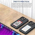Miniatyrbild 5 av 5: Kompatibelt för iPhone 16 Pro Max E Ink-mobilskal med 4-färgsskärm, DIY Trådlös NFC-fotovisning Black