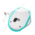 Miniatyrbillede 2 af 5: Natløbelys Reflekterende Vest LED Brystlampe USB Opladning Camping Fiskeri Cykelvest Lys (Na