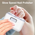 Miniatyrbillede 2 af 5: Elektrisk negleklipper til tånegle med firkantet design, dobbelt hastighedsfunktion, elektrisk negletrimmer, Type-C opladning, 2 i 1 elektrisk polering, automatisk negleklipper