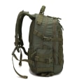 Miniatyrbild 3 av 5: Campingryggsäck Vattentät Vandring Fiske Jakt Väska Militär Taktisk Bergsklättringsryggsäck Utomhusväska Green single strap