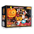 Miniatyrbilde 1 av 5: Puslespill for 1000 brikker Papirpuslespill Pedagogisk Intellektuell Dekompresjon DIY Puslespill Leker Gave Halloween B