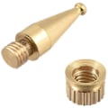 Pikkukuva 2 / 5: Kaiutinpiikit Hi-Fi-jaloille, kaiutintelineille, kupari M8-kierre, 36,2 mm (K) 4 kpl