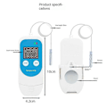 Miniatyrbillede 4 af 5: TempU 07B Temperatur-/fugtighedsrecorder Digital USB-datalogger Termometer Hygrometer til Køleskab
