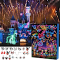 Miniatyrbillede 2 af 5: Disney Peter Plys Julekalender 24 Nedtællingskalender Gaveæske Stitch Mickey Mouse Anime Sød Armbånd Vedhæng Til Børn Gaver C