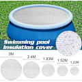 Miniatyrbild 4 av 4: Rund Bubbelplast, Rund Pool Termisk Isolering Värmefilm Med Poolskydd UV