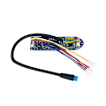 Miniatyrbilde 4 av 5: For No. 9 Elektrisk Sparkesykkel Dashbord Bluetooth-kort Tilbehør F20/F25/F30/F40 Kompatibel Bluetoo