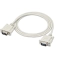 Pikkukuva 1 / 2: 15-nastainen uros DB 9 -nastainen adapterikaapeli RS232-VGA-muunnoksella tietokoneille, tulostimille ja skannereille