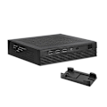 Miniatyrbilde 3 av 5: TX06 Mini HTPC ITX Kabinett Typec Stasjonær Bakmontert Mini Chassis