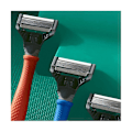 Miniatyrbilde 4 av 5: 8 stk. barberbladhoder for Harrys herre barberhoder erstatningshoder manuelle blader