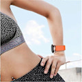 Miniatyrbild 5 av 5: 20mm Fyrkantigt Spänne Silikon Smart Klockarmband Kompatibelt För GarminMove Luxe/Move Style/Move 3 Orange