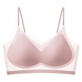 Miniatyrbild 1 av 5: Ultra tunna sömlösa underkläder i is-silke för damer, plus size pink I