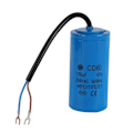 Miniatyrbillede 1 af 5: Motor og luftkompressor - 150uF 250V AC med ledning CD60
