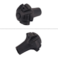 Miniatyrbilde 2 av 5: Pakke med 4 svært slitesterke gummi erstatningstupper (erstatningsføtter/bein/tupper/hetter) for vandrestaver - Nordic Walking staver