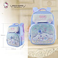 Miniatyrbillede 1 af 5: Sanrio HelloKitty Cinnamoroll Skoletaske til Piger, Perfekt til 1.-3. Klassetrin, Sød og Funktionel KT0184D
